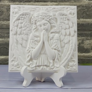 Nueva llegada tendencia oración Ángel pared colgante decoración candelabro yeso silicona molde pastel herramientas - Product Image 3