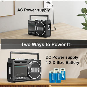 Multifunctional Factory Retro Boombox Cassette Player <b>Radio</b> Portable BT 5.1 AM FM <b>Radio</b> USB MP3 Player Portable Home Outdoor Use - Product Image 6