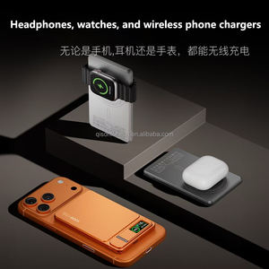 Sạc nhanh biểu tượng tùy chỉnh từ ngân hàng điện 5000mAh sạc điện thoại 15 Wát Ultra Slim Powerbank không dây pin di động - Product Image 4