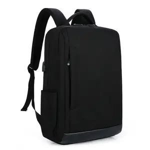 Homens de Negócios de moda À Prova D' Água Ao Ar Livre Viajar 16 Polegadas Computador Estudantes Mochila Laptop com Porta de Carregamento USB