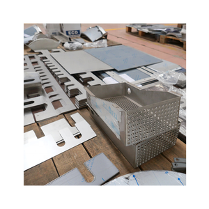 Productos de acero fabricados de alta calidad, servicio de flexión de corte láser personalizado, piezas de fabricación de lámina de aluminio y <span class=keywords><strong>Metal</strong></span> - Product Image 4