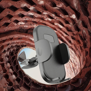 ที่วาง<span class=keywords><strong>โทรศัพท์</strong></span>ในรถยนต์แบบมีโลโก้สั่งทำได้ ที่ยึด<span class=keywords><strong>โทรศัพท์</strong></span>มือถือแบบยืดหดได้ ใช้ได้กับช่องแอร์ สำหรับ iPhone, Samsung และ Huawei - Product Image 3