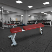ASM-L1045 Banc de musculation plat commercial pour entraînement de force, équipement de salle de sport pour centre de fitness