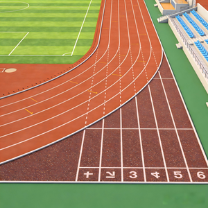 Granulés de caoutchouc EPDM de haute qualité, directement de l'usine, pour pistes de course en plastique, surfaces de terrains de sport, absorption des chocs - Product Image 1