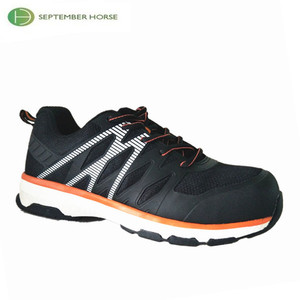 Chaussures de sécurité sportives pour hommes, noires, anti-perforation, avec embout en acier, meilleur prix en <span class=keywords><strong>pesos</strong></span> - Product Image 6