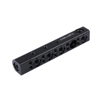 Pièces de caméra en aluminium usinées CNC sur mesure OEM, service de fraisage de précision et d'anodisation noire