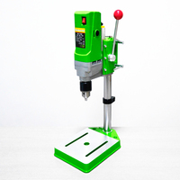 Perceuse à colonne électrique à vitesse variable 710W, mini perceuse de table 1,5-13mm, base en aluminium, multifonctionnelle, DIY, pour bois 30mm/acier 8mm