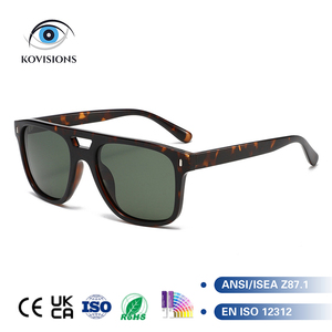 <span class=keywords><strong>Gafas</strong></span> <span class=keywords><strong>de</strong></span> <span class=keywords><strong>sol</strong></span> <span class=keywords><strong>de</strong></span> aviador cuadradas vintage Y2K con doble puente para hombre, montura <span class=keywords><strong>de</strong></span> PC con recorte hueco, protección UV400, estilo urbano, a la moda, MOQ bajo - Product Image 1