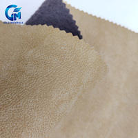 # Tissu en molleton imitation coton respirant et imperméable 9F321 avec film thermosoudé en surface, tissu de canapé en peluche simple face