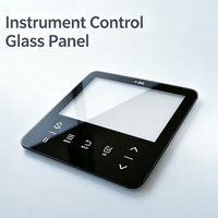 Panneau en verre tactile pour instrument, sérigraphié, couvercle d'écran en verre trempé