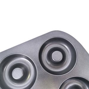 Vente chaude Stock 0.5mm 6 Cavité Gâteau Moule En Acier Au Carbone Rond Donut Moule pour La Cuisson - Product Image 6