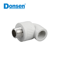 Coude PPR 90° ° Raccord fileté en plastique avec insert en acier inoxydable