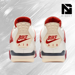 Nigel Sylvester x Air Jordan 4 Retro OG SP 'Brick After Brick' Chaussures de basket-ball à tige haute en cuir véritable à lacets - Product Image 3