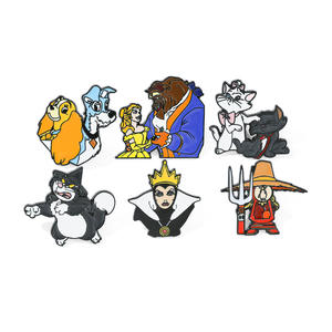 Cartoon Film Beauty Beast Brosche Marie Katze Welpe Rucksack Zubehör Metall Abzeichen Email lierungs technik Digital Messing Zink" - Product Image 5