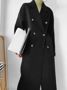 Moda personalizzata direttamente fornitura <span class=keywords><strong>di</strong></span> lana <span class=keywords><strong>cammello</strong></span> <span class=keywords><strong>cappotto</strong></span> Plus Size <span class=keywords><strong>cappotto</strong></span> cintura Cashmere lana da donna cappotti - Product Image 6