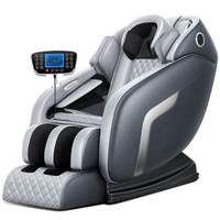 Produits tendance 2025 Nouveautés Fauteuil de massage robotisé de luxe à gravité zéro pour le corps entier en cuir PU AI