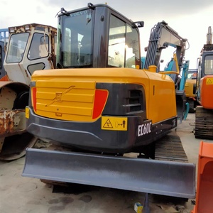 Excavadoras Volvo EC60 Originales Baratas de Segunda Mano, Retroexcavadoras Hidráulicas de 6 Toneladas, EC60D EC60C, Miniexcavadoras Usadas en Venta - Product Image 5