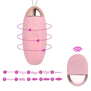 Vrouwelijke Volwassen <span class=keywords><strong>Sex</strong></span> Producten 10 Snelheden G Spot Vaginale Clitoris Massager Draagbare Draadloze Afstandsbediening Sprong Ei Vibrator - Product Image 2