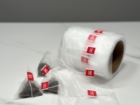 Rouleaux de maille en nylon personnalisés de 140 mm pour machine à emballer le thé en vrac de sachet de thé triangulaire