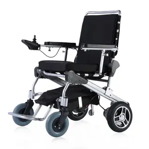 ¡Trono electrónico! ¡Nueva versión! Silla de ruedas eléctrica de 10 pulgadas, plegable, fácil, más ligera, aprobada por la CE, con motor sin escobillas de 24V, 180W y 250W