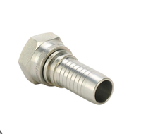 Raccords de Tuyaux Hydrauliques Haute Pression Droits Multi-étanchéités en Acier au Carbone Zingué BSP Femelle G1/8"-G2" Série 22111