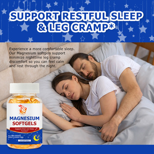 Cápsulas Blandas de Glicinato de Magnesio D3 K2, Favorecen la Calidad del Sueño, la Función Cerebral y la Relajación Muscular, 120 Cápsulas Blandas - Product Image 6