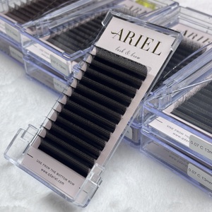 Venta al por mayor <span class=keywords><strong>de</strong></span> fábrica Y W U Shape Lash Extension Cilios Tejido a mano Clover Individual Lash <span class=keywords><strong>De</strong></span> Pestaas Easy Graft Cilia YY Lash Trays - Product Image 2