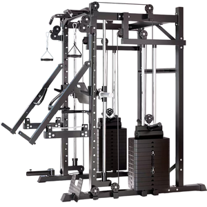 Máquina de <span class=keywords><strong>Entrenamiento</strong></span> Muscular Profesional <span class=keywords><strong>Multifuncional</strong></span>, Máquina Smith para <span class=keywords><strong>Entrenamiento</strong></span> de Fuerza, Personalizable para Gimnasio y Hogar - Product Image 5