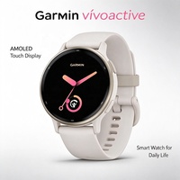 Gelang Jam Tangan Pintar Silikon 22CM Panjang 30G untuk Garmin Forerunner 255 255s Venu Series, Tersedia Berbagai Ukuran