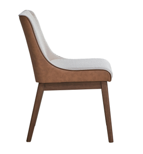 Chaises de salle à manger modernes capitonnées en bois pour la maison, le bureau, le salon et la chambre, meubles de restaurant pour salle à manger, lot de 2 - Product Image 6