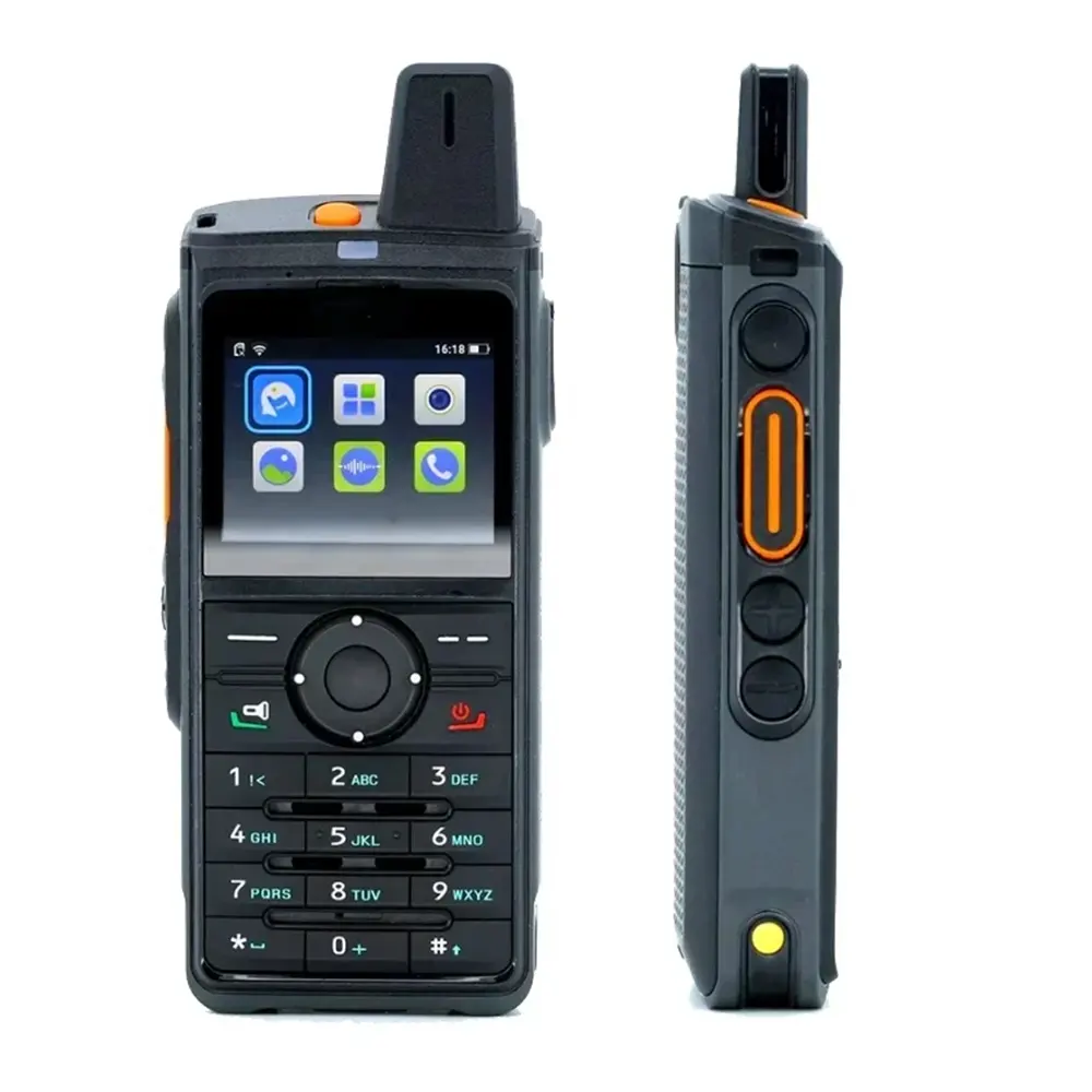 Pnc380 Pnc 380 Handheld Lte Gps Gsm Wifi 4G Tweeweg Simkaart Smartphone Walkie Talkie Android Mobiele Telefoon Tweeweg Radio