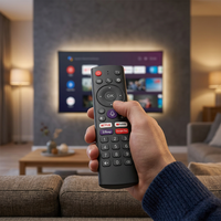 Remote Control Suara BT Pengganti dengan IR Learning untuk Q3 MAX TV Stick Q10 Lemon TV Mini L1 L2 Q5 Plus TV98 TV Box