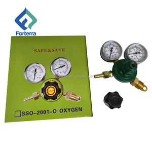 Regulador de oxígeno de aluminio de flujo grande de alta presión de dos etapas de suministro de fábrica - Product Image 3