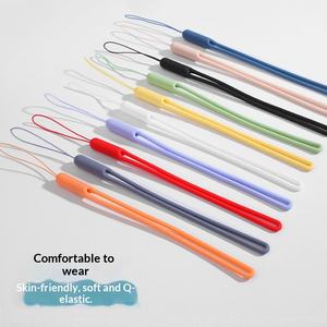 สายคล้องโทรศัพท์มือถือ ซิลิโคนเหลวแบบด้าน กันกระแทก พร้อมช่องใส่ <span class=keywords><strong>U</strong></span> Disk สายรัดข้อมือแบบยืดหยุ่น สีสันหลากหลาย ยาวสั้นได้ ใช้ได้ทั้งชายหญิง ดีไซน์สร้างสรรค์ - Product Image 5