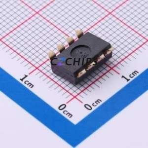 DSIC04LSGER DIP Switch SMD Switch Flat Toggle, Raised Type Single Pole Single Throw 4 Gull Wing Type - Product Image 2