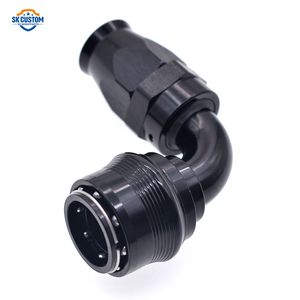 Фитинг быстроразъемный алюминиевый SK CUSTOM для шлангов AN4 AN6 AN8 AN10 AN12, фитинг для шлангов из PTFE - Product Image 5