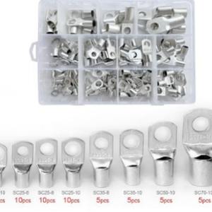 Borniers en cuivre série SC, 120 pièces, connexion par vis, pour conducteurs de calibre 11-20 AWG, jauge de ligne 4-35 - Product Image 1