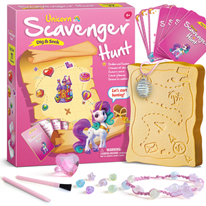 Kit <span class=keywords><strong>de</strong></span> fouilles éducatif STEM Piano Potato : Chasse au trésor licorne, fabrication <span class=keywords><strong>de</strong></span> bijoux DIY (bracelets et colliers), jouet d'excavation unisexe pour les 7-12 ans - Product Image 1