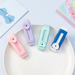 Borrador de examen de estudiante caliente Limpieza Borrador en seco Borrador especial de color macarrón no tóxico Push-Pull - Product Image 3