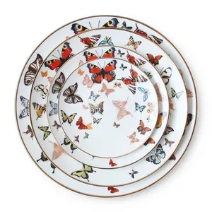 Service de Table en porcelaine en céramique, service de Table, vaisselle chinoise, ustensiles de maison, Style européen