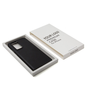 Factory hot sale custom logo cell phone case package hard paper drawer box for iPhone case packaging