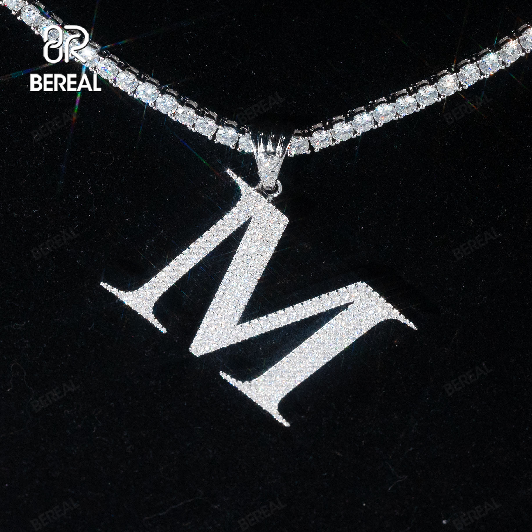 2inches Moissanite+S925