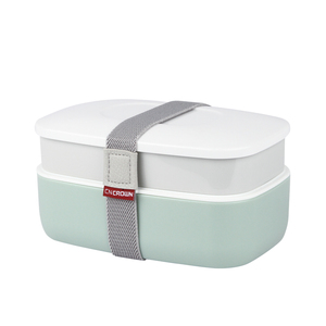 Boîte à lunch bento double couche, produits <span class=keywords><strong>Aldi</strong></span> à succès, boîte à lunch durable, de Xiamen Cncrown - Product Image 1