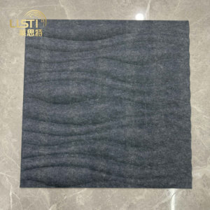 Panneaux acoustiques en feutre 3D insonorisés 30*30/50*50cm carreaux de polyester pour plafonds muraux de fond - Product Image 6