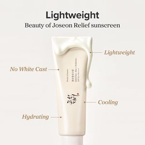 Protector Solar BoJ Relief SPF 50 con Probióticos <span class=keywords><strong>de</strong></span> Arroz, Suero Hidratante Ligero <span class=keywords><strong>para</strong></span> el Cuidado <span class=keywords><strong>de</strong></span> la <span class=keywords><strong>Piel</strong></span> en Caja, <span class=keywords><strong>para</strong></span> Todo Tipo <span class=keywords><strong>de</strong></span> <span class=keywords><strong>Piel</strong></span>, Hecho en Corea - Product Image 3