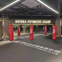 Produits à avantage concurrentiel Sac de frappe lourd Support de montage pour la boxe Support de boxe en acier avec espace de remplissage pour l'eau/le sable Gain de place