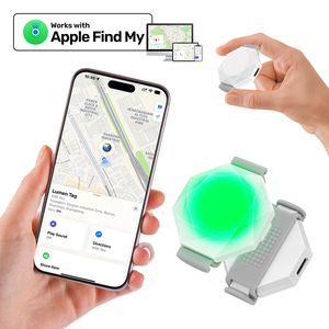 LEDライトアップMFi認定タグを見つけるスマートキーファインダーエアロケーターウォレット荷物ペット追跡アンチロストミニトラッカーアップル - Product Image 1