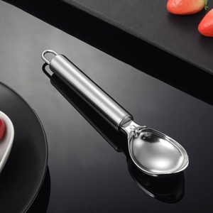 Cuchara Multifuncional para Helado con Mango Cómodo, Cuchara para Helado de Acero Inoxidable Antiadherente - Product Image 6