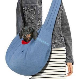 BSCI factory Folding Adjustable Sling Pet <b>Carrier</b> <b>Dog</b> Safety Carrying Tote <b>Bag</b> Shoulder <b>Carrier</b> Tote Pet <b>Bags</b> - Product Image 1