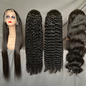 Peluca de Cabello Humano 100% Brasileño de 30 Pulgadas con Encaje Transparente de Alta Densidad 13x4, con Cabello de Bebé Pre-Arrancado y Largo - Product Image 1